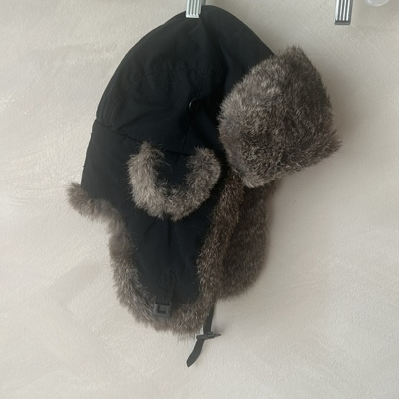 Wind River - Rabbit Fur Aviator Trapper Hat - Picture 4 of 9